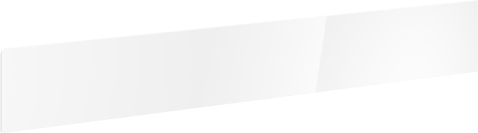 Mexen Orio szekrénytest előlap fürdőszobaszekrényhez 140 x 20 cm, fényes fehér - 91A10-1400-235-1-00