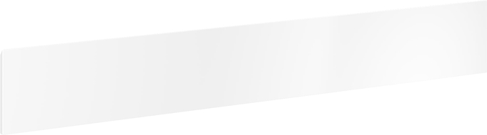 Mexen Orio fürdőszobai szekrénytest előlap 140 x 20 cm, fehér matt - 91A10-1400-235-1-01