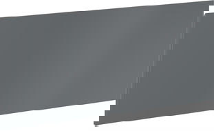 Mexen Orio fürdőszobai szekrénytest eleje, 120 x 43,5 cm, grafit matt - 91A10-1200-470-1-66