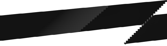 Mexen Orio panou frontal pentru corp dulap baie 120 x 20 cm, negru lucios - 91A10-1200-235-1-70