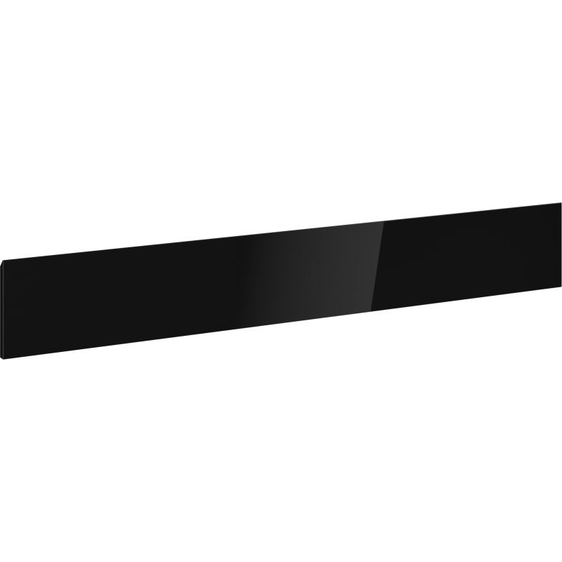 Mexen Orio fürdőszobai szekrénytest előlap 140 x 20 cm, fekete fényes - 91A10-1400-235-1-70
