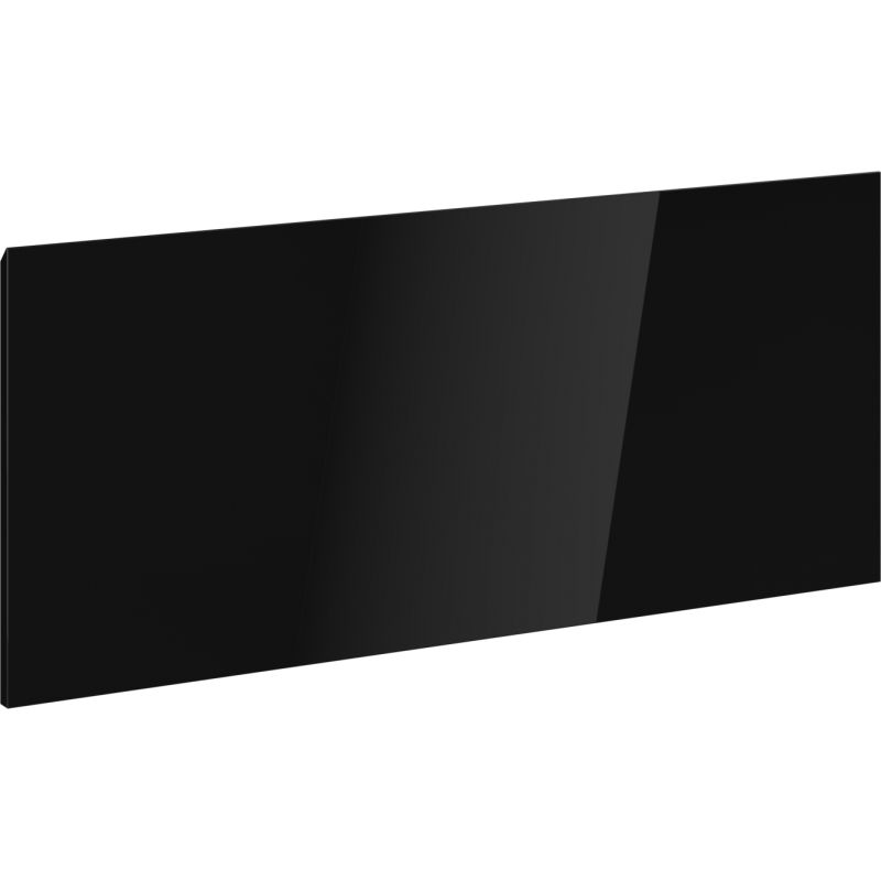Mexen Orio fürdőszobai szekrénytest előlap, 120 x 43,5 cm, fényes fekete - 91A10-1200-470-1-70