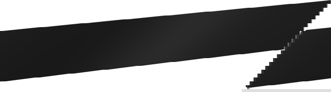 Mexen Orio parte frontală pentru corp dulap baie 120 x 20 cm, negru mat - 91A10-1200-235-1-71