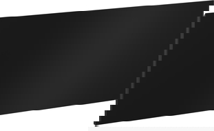 Mexen Orio fürdőszobaszekrény korpusz eleje 80 x 43,5 cm, fekete matt - 91A10-0800-470-1-71