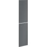 Mexen Orio fața corpului dulapului de baie 35 x 80 cm (2 buc.), grafit mat - 91A11-1600-300-2-66