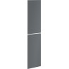 Mexen Orio față pentru corpul dulapului de baie 35 x 80 cm (2 buc.), grafit mat - 91A11-1600-300-2-66