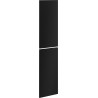 Mexen Orio fürdőszobai szekrénytest ajtó 35 x 80 cm (2 db), fekete matt - 91A11-1600-300-2-71