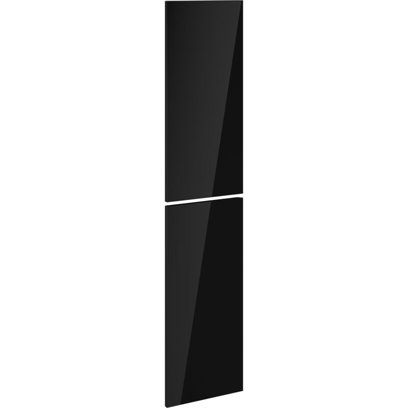 Mexen Orio előlap fürdőszobai szekrénytesthez 35 x 80 cm (2 db), fekete fényes - 91A11-1600-300-2-70