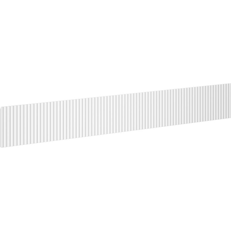 Față Mexen Rivel fațetat pentru dulap de baie 120 x 20 cm, alb mat - 91A20-1200-235-1-01