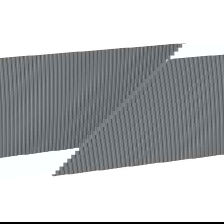 Mexen Rivel, 90 x 43,5 cm-es barázdált előlap fürdőszobai szekrényhez, grafit matt - 91A20-0900-470-1-66
