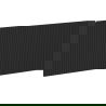 Mexen Rivel front fațetat pentru corpul dulapului de baie 100 x 43,5 cm, negru mat - 91A20-1000-470-1-71
