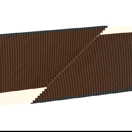 Mexen Rivel față curbată pentru corpul dulapului de baie 80 x 43,5 cm, nuc - 91A20-0800-470-1-86