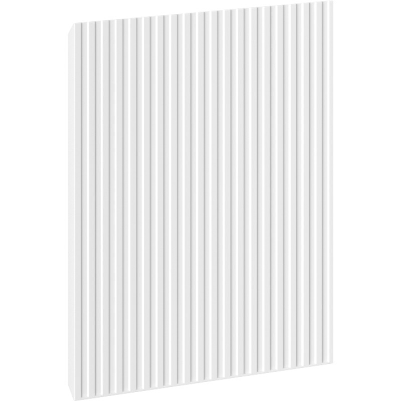 Mexen Rivel front canelat pentru corpul dulapului de baie 45 x 43,5 cm, alb mat - 91A21-0450-470-1-01