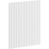 Mexen Rivel front canelat pentru corpul dulapului de baie 45 x 43,5 cm, alb mat - 91A21-0450-470-1-01