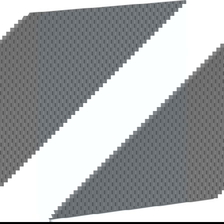 Mexen Rivel front cu caneluri pentru corpul dulapului de baie 30 x 43,5 cm, grafit mat - 91A21-0300-470-1-66
