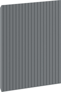 Mexen Rivel front cu caneluri pentru corpul dulapului de baie 30 x 43,5 cm, grafit mat - 91A21-0300-470-1-66