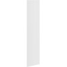Mexen Rivel bordázott előlap fürdőszobaszekrényhez 35 x 160 cm (1 db), fehér matt - 91A21-1600-300-1-01