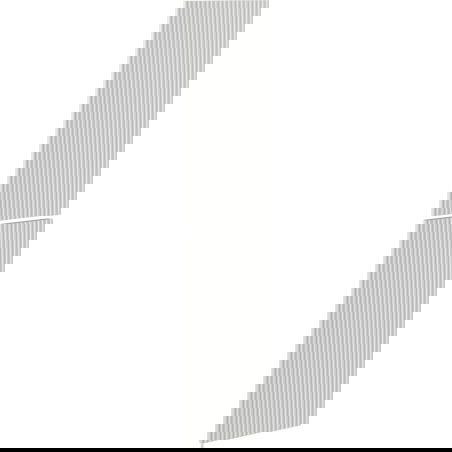 Mexen Rivel elülső rész bordázott fürdőszobai szekrényhez 35 x 80 cm (2 db), szürke matt - 91A21-1600-300-2-62