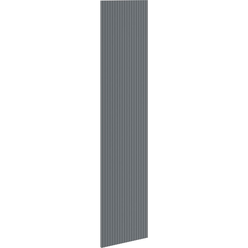 Mexen Rivel front bordázott felületű fürdőszobaszekrény testhez 35 x 160 cm, grafit matt - 91A21-1600-300-1-66