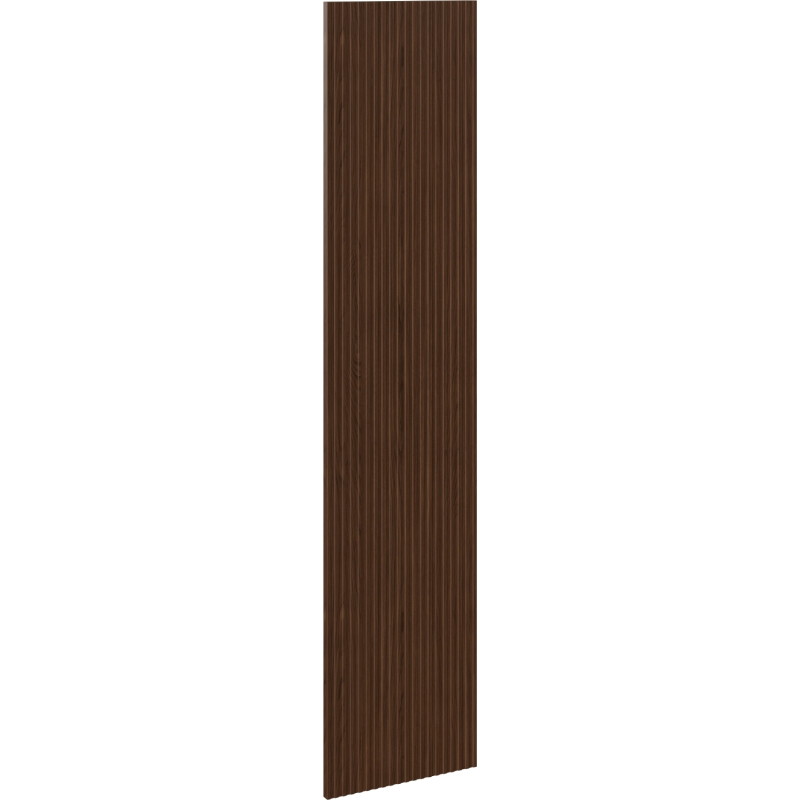 Mexen Rivel front canelat pentru corpul dulapului de baie 35 x 160 cm (1 buc.), nuc - 91A21-1600-300-1-86