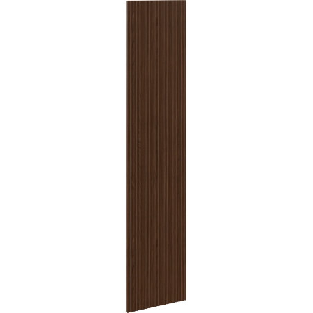Mexen Rivel front canelat pentru corpul dulapului de baie 35 x 160 cm (1 buc.), nuc - 91A21-1600-300-1-86