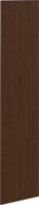 Mexen Rivel front canelat pentru corpul dulapului de baie 35 x 160 cm (1 buc.), nuc - 91A21-1600-300-1-86