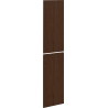 Mexen Rivel front canelat pentru corp dulap baie 35 x 80 cm (2 buc.), nuc - 91A21-1600-300-2-86