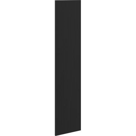 Mexen Rivel front riflat pentru corpul dulapului de baie 35 x 160 cm, negru mat - 91A21-1600-300-1-71