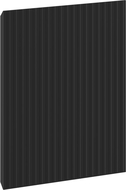 Frontul Mexen Rivel striat pentru corpul dulapului de baie 40 x 43,5 cm, negru mat - 91A21-0400-470-1-71