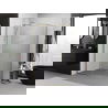 Mexen Exo cabină de duș semicirculară glisantă 100 x 90 cm, transparent, aurie - 8131-100-090-50-00