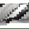 Mexen Exo cabină de duș semirotundă glisantă 120 x 90 cm, transparent, auriu - 8132-120-090-50-00