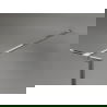 Mexen Kioto-F perete de duș Walk-in cu cadru 90 x 202 cm, transparent 8 mm, crom - 800-090-104-01-00