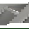 Mexen Kioto-F perete de duș Walk-in cu cadru 65 x 202 cm, transparent 8 mm, nichel periat - 800-065-104-97-00