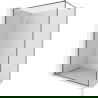 Mexen Kioto-F Walk-in zuhanyfal kerettel 155 x 202 cm, áttetsző 8 mm, pisztolyszürke - 800-155-104-95-00