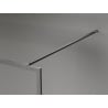 Mexen Kioto-F zuhanyfal Walk-in kerettel 110 x 202 cm, grafit 8 mm, gun metal - 800-110-104-95-40