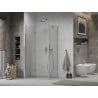 Mexen Lima cabină de duș pliabilă 115 x 70 cm, transparent, Crom - 856-115-070-01-00