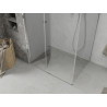 Mexen Lima 115 x 80 cm-es, összecsukható zuhanykabin, átlátszó, króm - 856-115-080-01-00