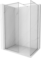 Mexen Kioto-F perete de duș Walk-in cu ramă 85 x 70 cm, transparent 8 mm, crom - 800-085-202-04-00-070