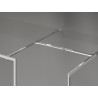 Mexen Kioto-F perete de duș Walk-in cu ramă 85 x 70 cm, transparent 8 mm, crom - 800-085-202-04-00-070