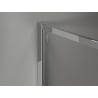 Mexen Kioto-F Walk-in zuhanyfal kerettel 150 x 120 cm, átlátszó 8 mm, króm - 800-150-202-04-00-120