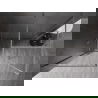 Mexen Kioto-F perete de duș Walk-in cu ramă 160 x 90 cm, transparent 8 mm, nichel periat - 800-160-202-04-97-090