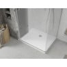 Mexen Lima cabină de duș pliabilă 70 x 80 cm, transparent, cromat + cadă Flat - 856-070-080-01-00-4010