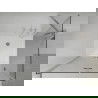 Mexen Lima cabină de duș pliabilă 100 x 80 cm, transparentă, crom + cadă Flat - 856-100-080-01-00-4010