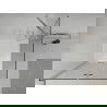 Mexen Lima cabină de duș pliabilă 70 x 70 cm, transparent, Crom + cadă de duș Flat - 856-070-070-01-00-4010