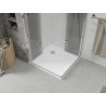 Mexen Lima Cabină de duș Duo pliabilă 70 x 70 cm, transparentă, crom + cadă Flat - 856-070-070-01-02-4010
