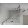 Mexen Lima Duo cabină de duș pliabilă 70 x 70 cm, transparent, Crom - 856-070-070-02-00