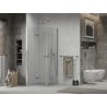 Mexen Lima Duo cabină de duș pliabilă 80 x 80 cm, transparent, Crom - 856-080-080-02-00