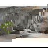 Mexen Omega cabină de duș extensibilă 100 x 90 cm, transparent, Crom + cadă de duș Flat, Neagră - 825-100-090-01-00-4070