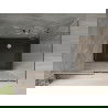 Mexen Omega cabină de duș extensibilă 100 x 90 cm, transparent, Crom + cadă de duș Flat, Neagră - 825-100-090-01-00-4070