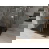 Mexen Omega cabină de duș extensibilă 100 x 90 cm, transparent, Crom + cadă de duș Flat, Neagră - 825-100-090-01-00-4070